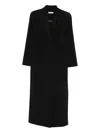 Antonelli Double-breasted Coat In Black
