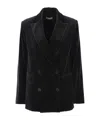 Antonelli Double-breasted Suit Jacket In Black