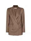 Antonelli Double-breasted Peak-lapels Blazer In Multi