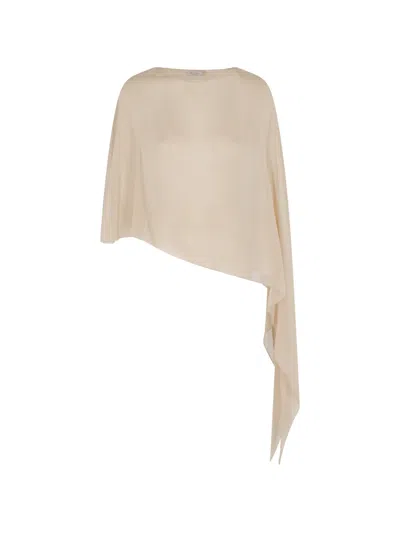Antonelli Drape Blouse In Brown