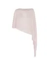 Antonelli Draped Blouse In Neutral