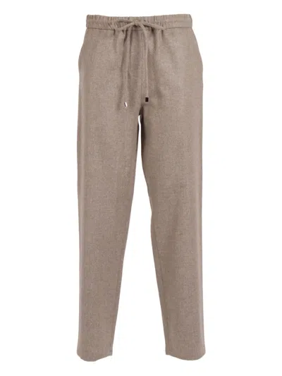 ANTONELLI DRAWSTRING-WAIST TROUSERS