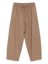 Antonelli Drawstring-waist Trousers In Neutral