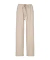 Antonelli Drawstring Elasticated Trousers In Neutral