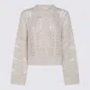 Antonelli Sweaters Light And Natural In Brown