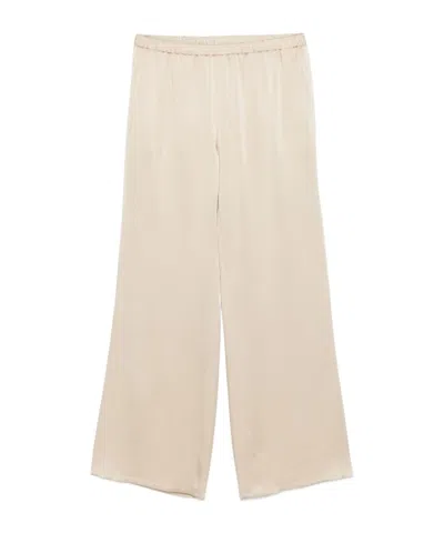 Antonelli Elastic Waist Casual Pants In Neutral