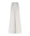 Antonelli Elastic Waist Casual Pants In White