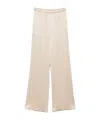 Antonelli Elastic Waist Casual Pants In Neutral