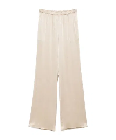 Antonelli Elastic Waist Casual Pants In Neutral