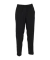 Antonelli Elastic Waist Casual Pants In Black