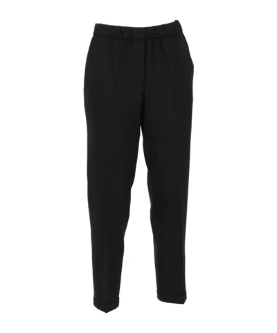 ANTONELLI ELASTIC WAIST CASUAL PANTS