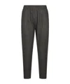 Antonelli Elastic Waist Casual Pants In Black