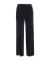 Antonelli Elastic Waist Casual Pants In Black