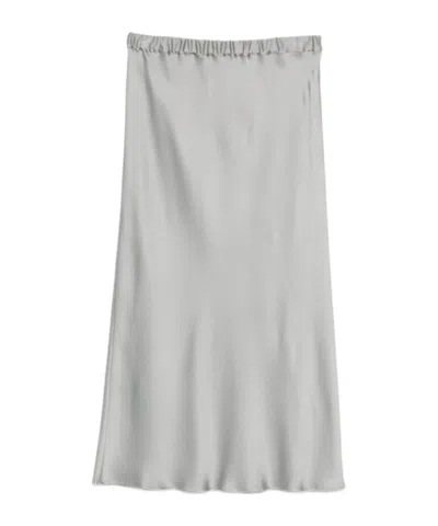 Antonelli Elastic Waist Skirt In Gold