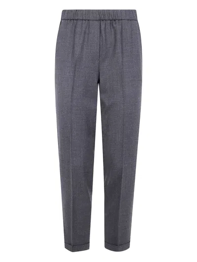 Antonelli Elastic-waist Trousers In Gold