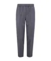 Antonelli Elastic-waist Trousers In Gray
