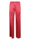 Antonelli Elastic-waist Trousers In Red