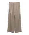 Antonelli Wide-leg Trousers In Gray