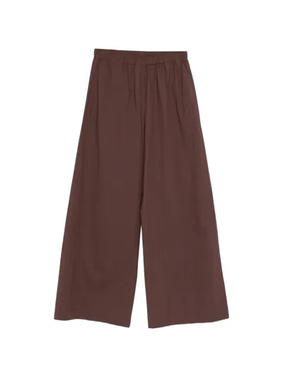 Antonelli Elasticated Trousers In Brown