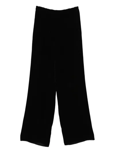 Antonelli Elasticated-waist Trousers In Black