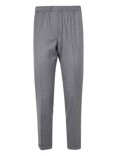 Antonelli Elasticated-waistband Trousers In Gray