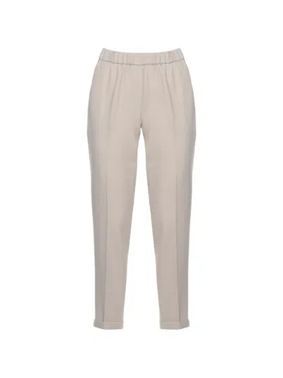 Antonelli Elasticated-waistband Trousers In Multi