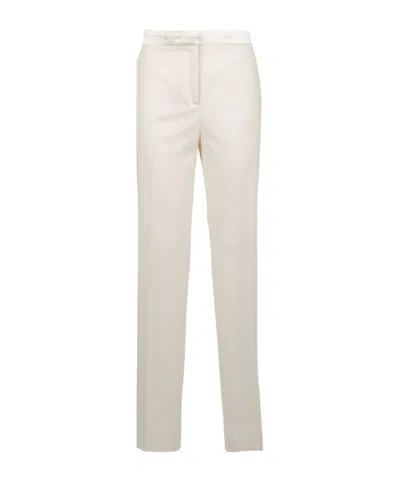 Antonelli Embossed Casual Pants In White