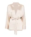 Antonelli Belted Blouse