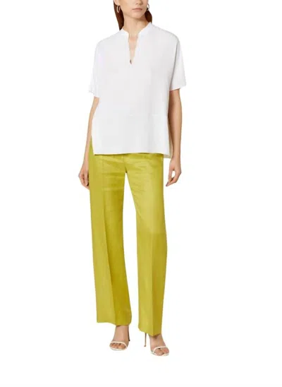 Antonelli Firenze Bertolucci Silk Blouse In Milk White In Multi