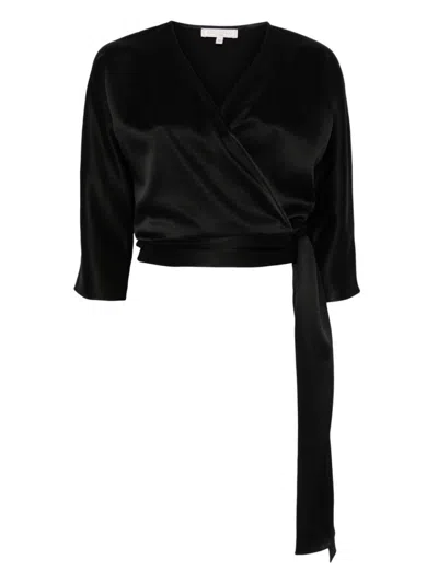 Antonelli Firenze Black Diamante Blouse