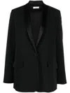 Antonelli Shawl-lapel Single-breasted Blazer In Black