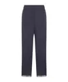 Antonelli Blue Linen Pants In Blue