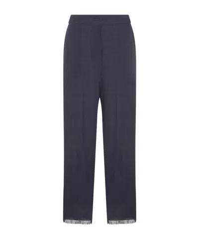 Antonelli Firenze Blue Linen Pants