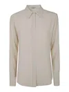 Antonelli Cesar Silk Shirt In Color Carne Y Neutral