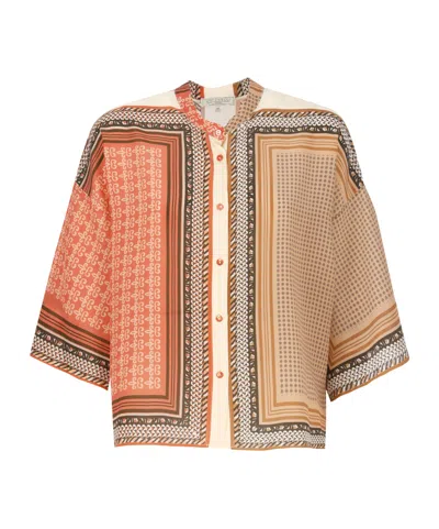 Antonelli Firenze Contrast Pattern Shirt