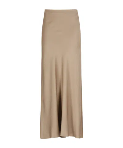 Antonelli Elastic Pleated Midi Skirt