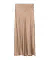 Antonelli Elastic Pleated Midi Skirt