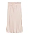 Antonelli Firenze Elastic Waist Skirt In Pink