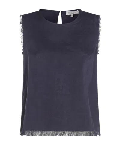 Antonelli Firenze Fringed Hem Vest