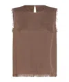 Antonelli Fringed Hem Vest