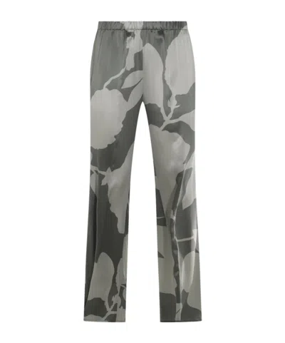 Antonelli Firenze Grey And White Pants