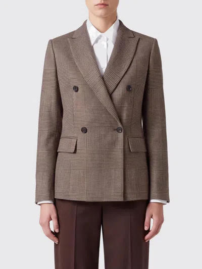 Antonelli Firenze Jacket Woman Color Navy In Brown