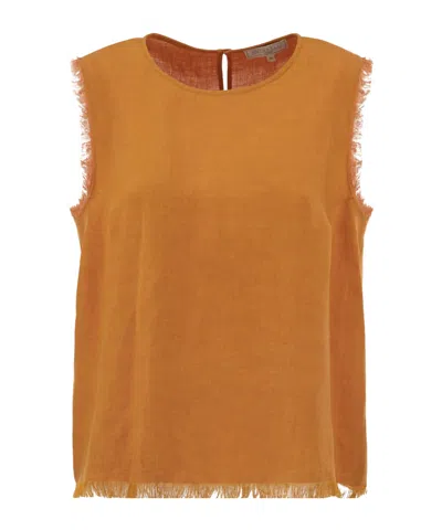Antonelli Firenze Linen Sleeveless Jumper