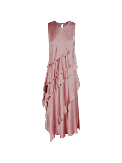 Antonelli Firenze Pink Stretch Viscose Dress
