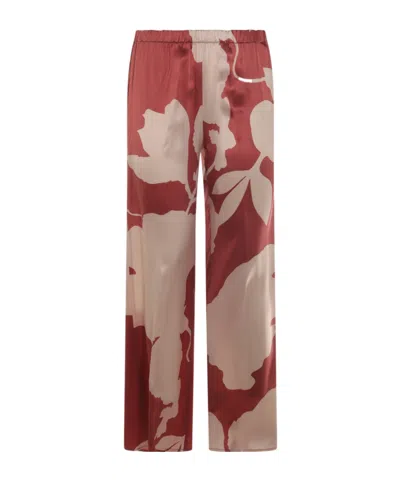 Antonelli Firenze Red And White Pants