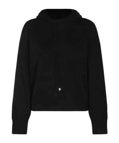 Antonelli Firenze Relaxed Hooded Sweater In Black