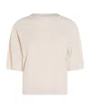Antonelli Round Neck Short Sleeve T-shirt In Neutral