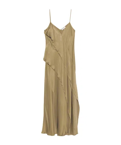 Antonelli Firenze Ruffled Slip Dress