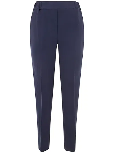 Antonelli Firenze Sidro Elastic Waist Trousers In Black
