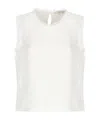 Antonelli Firenze Adrien Linen Sleeveless Jumper